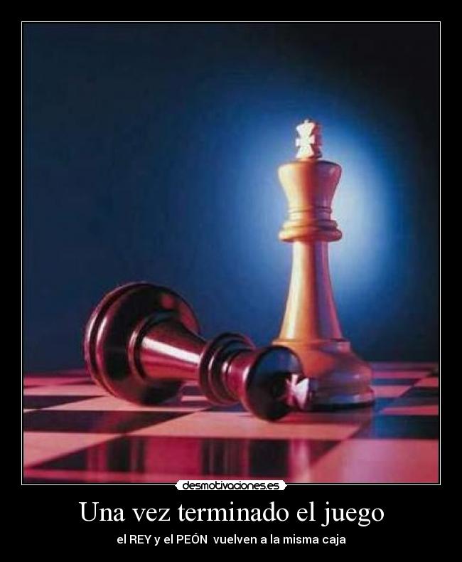 Una vez terminado el juego -