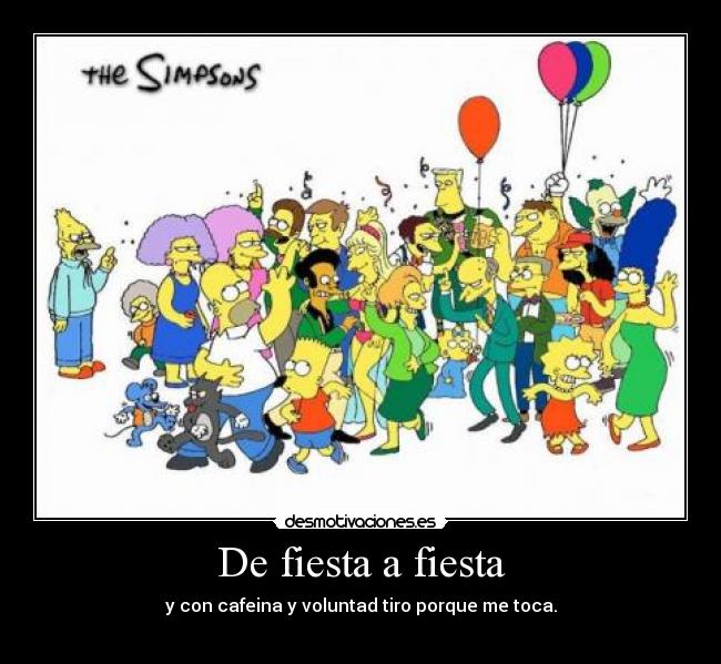 De fiesta a fiesta -