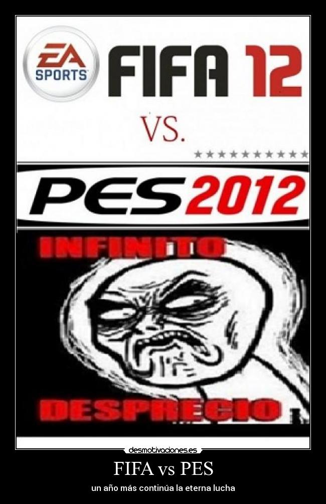 FIFA vs PES - un año más continúa la eterna lucha