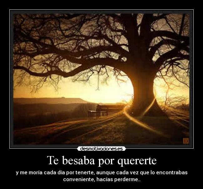 Te besaba por quererte - 