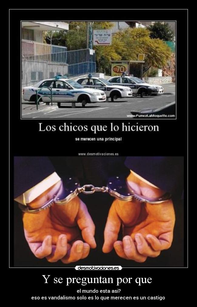 carteles preguntan por que desmotivaciones