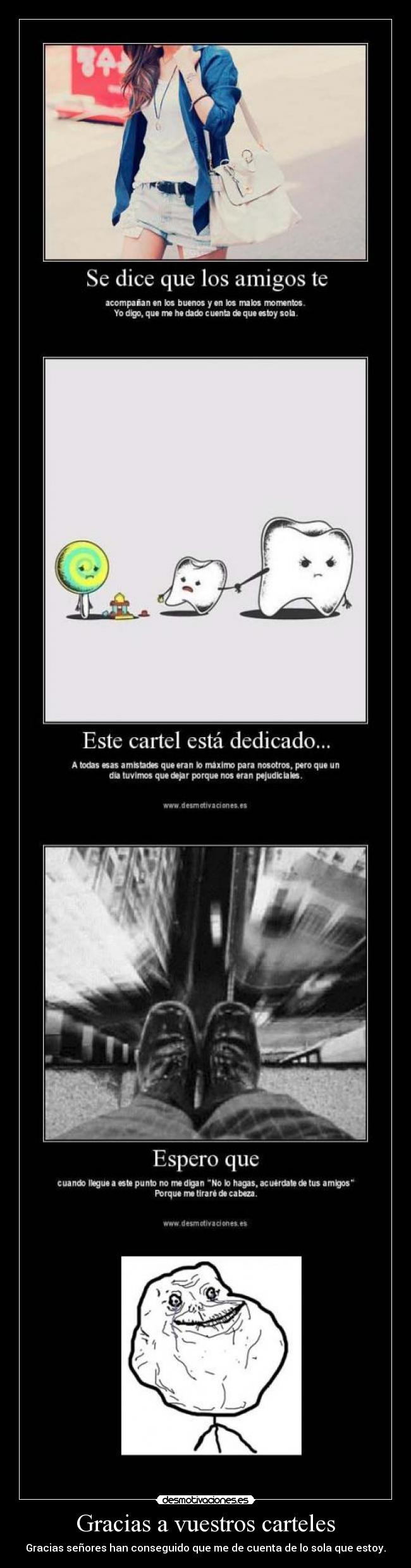 Gracias a vuestros carteles - 