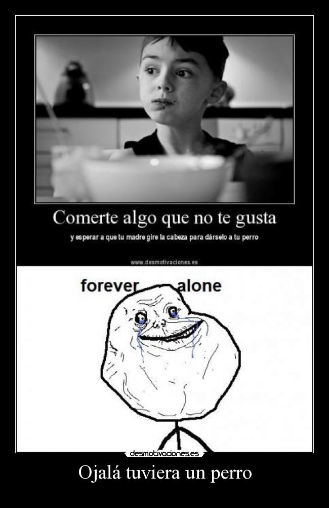 carteles forever alone mistercogollo desmotivaciones