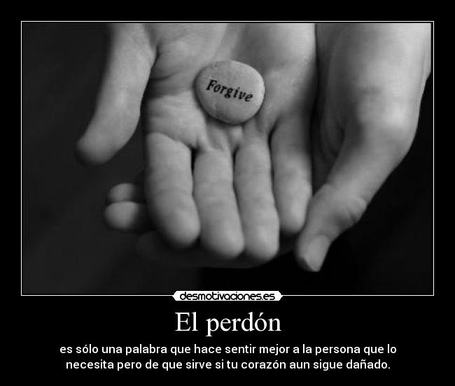 El perdón -