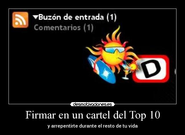 carteles top cartel comentarios masivos desmotivaciones