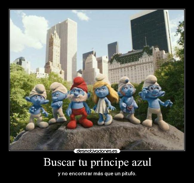 Buscar tu príncipe azul -
