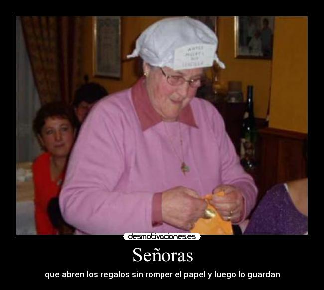 Señoras -