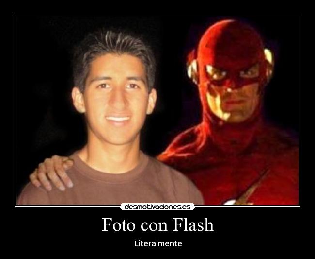 Foto con Flash -