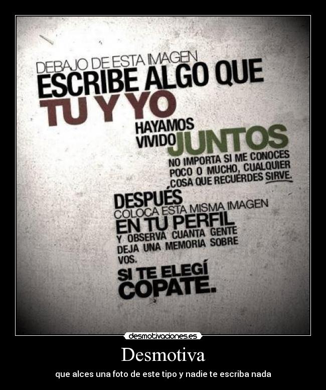 carteles desmotiva foto del perfil desmotivaciones