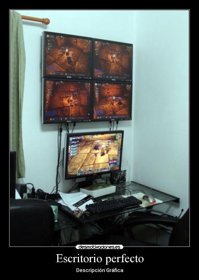 Escritorio perfecto - Descripción Gráfica