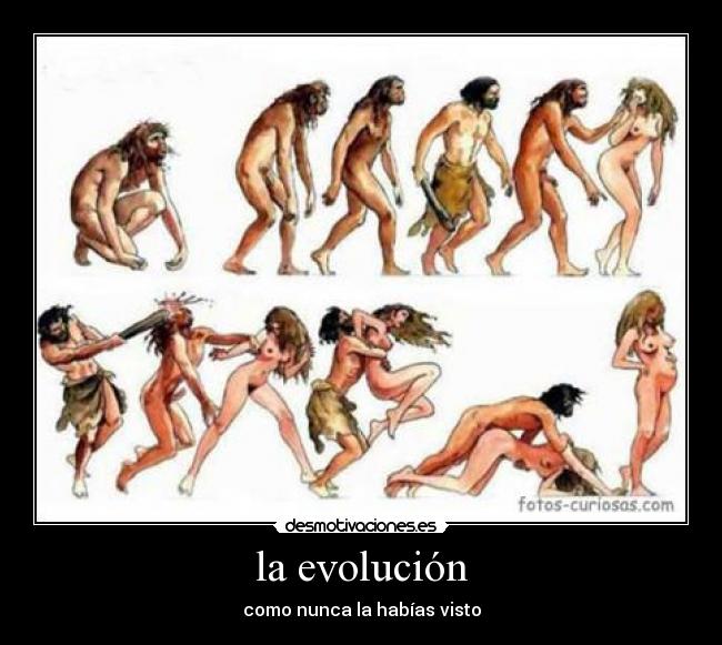 la evolución - 