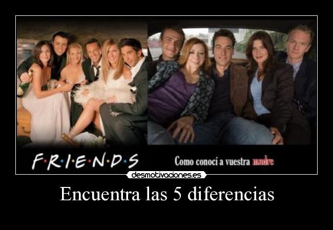 Encuentra las 5 diferencias -