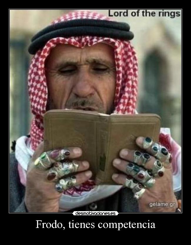Frodo, tienes competencia - 
