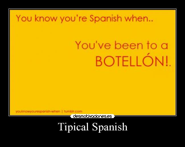 Tipical Spanish -