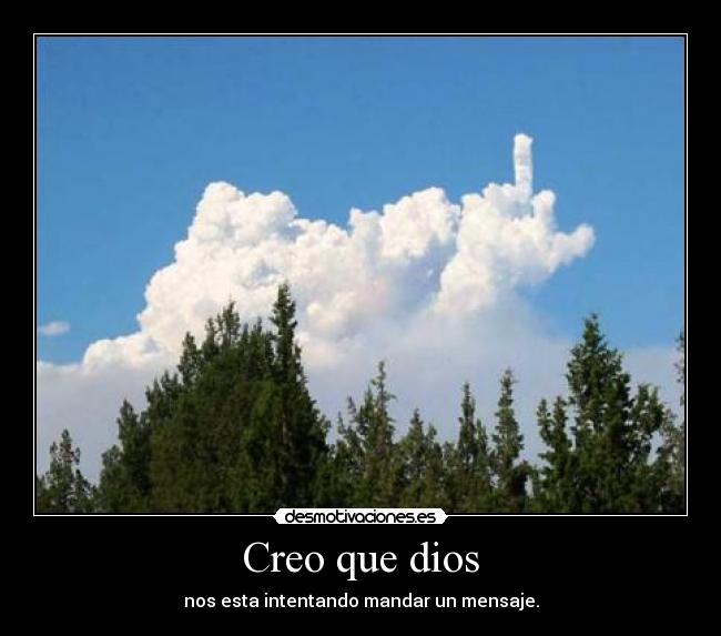 Creo que dios - 