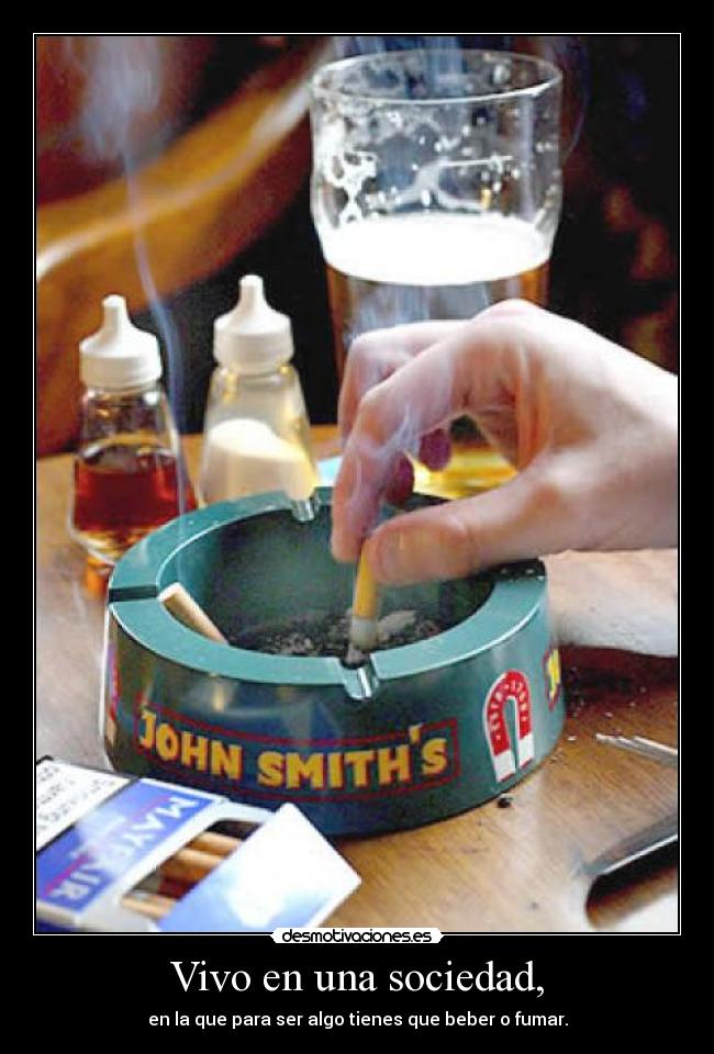 Vivo en una sociedad, -