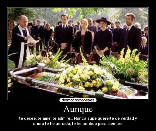 Aunque -