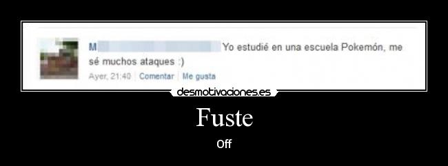 Fuste - Off