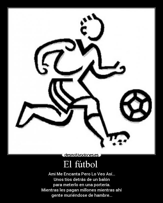El fútbol -