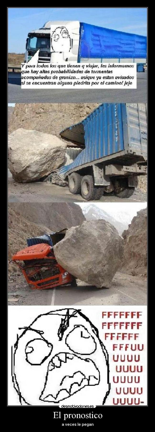 carteles pronostico veces piedras fuuuuu desmotivaciones