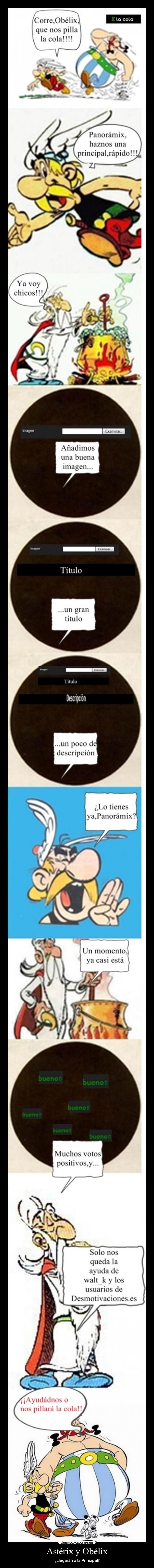 carteles asterixobelixpanoramixpocimaprincipalcolapositivo desmotivaciones