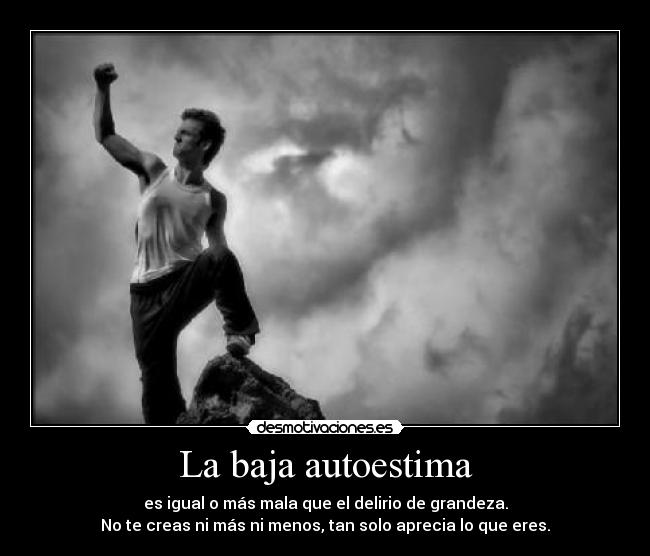 La baja autoestima - 