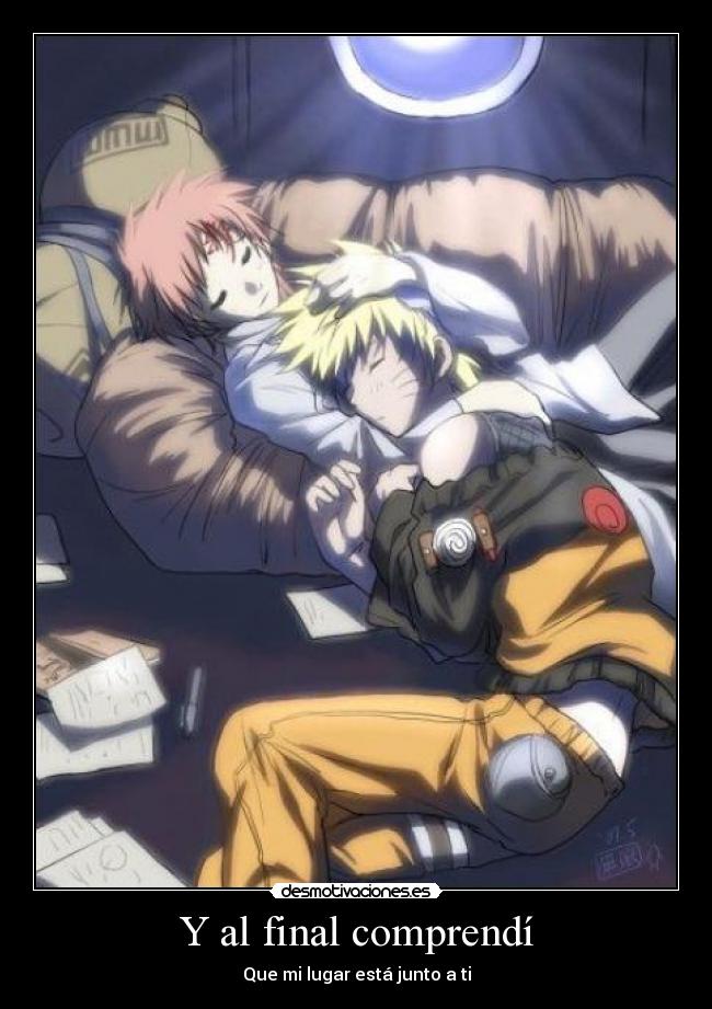 Y al final comprendí -