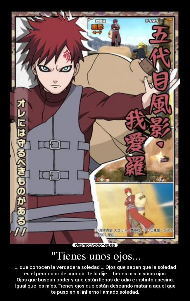 Tienes unos ojos... - 