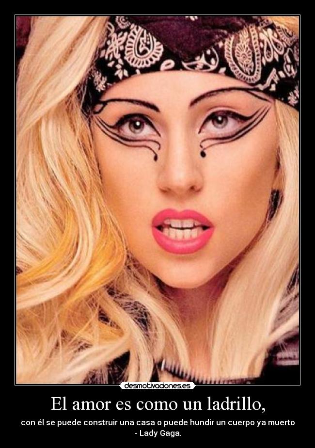 El amor es como un ladrillo, - 