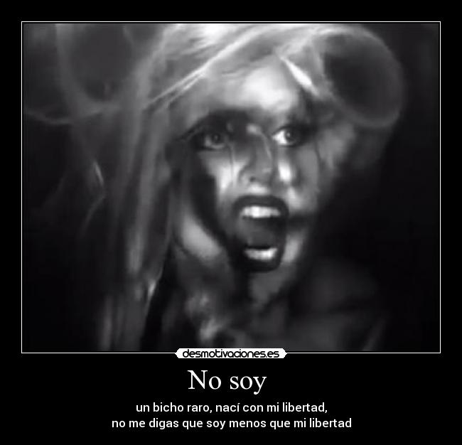 No soy -