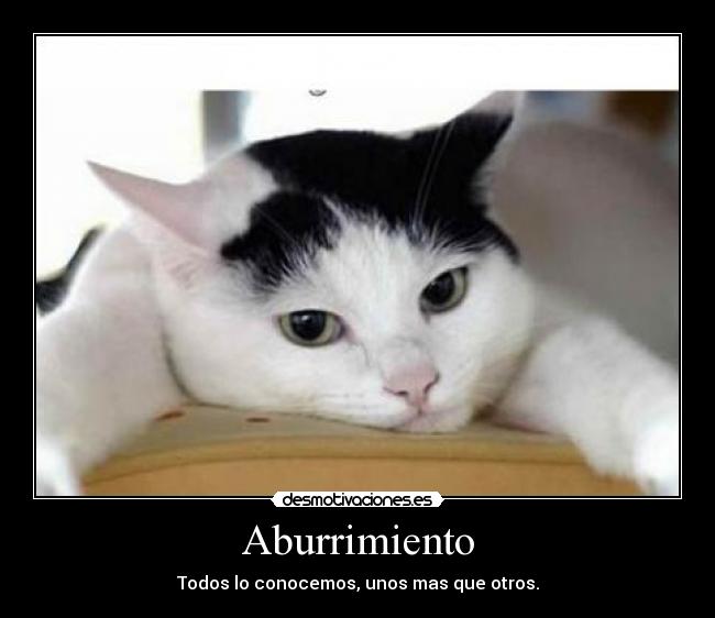 Aburrimiento -