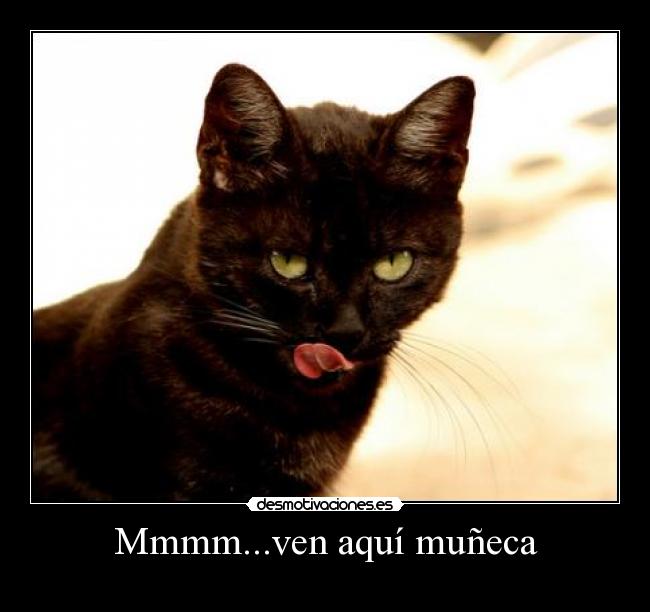 Mmmm...ven aquí muñeca -