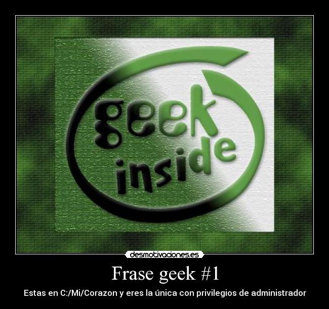 carteles geek frase desmotivaciones