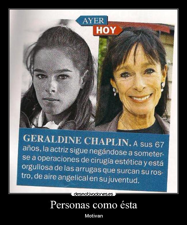 Personas como ésta - Motivan