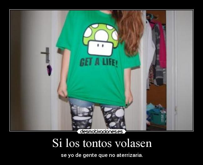 Si los tontos volasen -