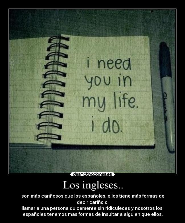 Los ingleses.. - 