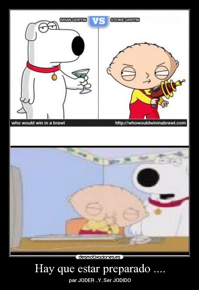 Hay que estar preparado .... - par JODER ..Y..Ser JODIDO