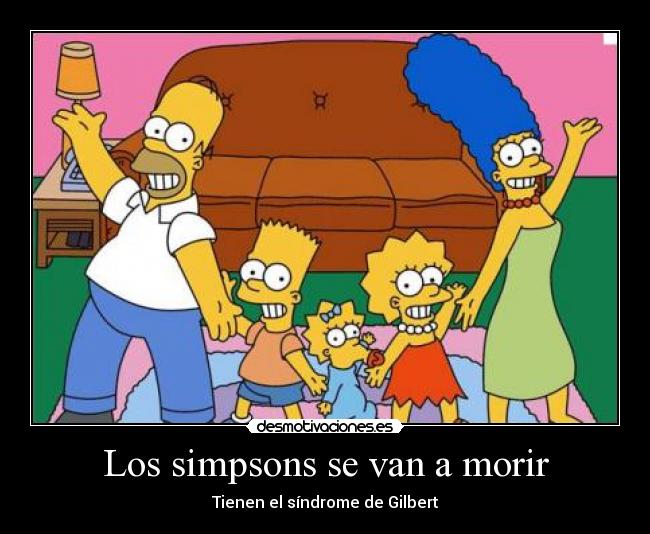 Los simpsons se van a morir -