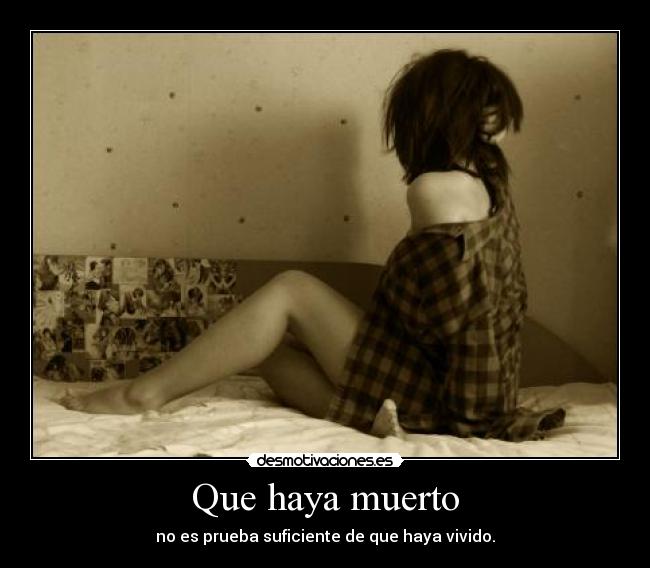 Que haya muerto - 