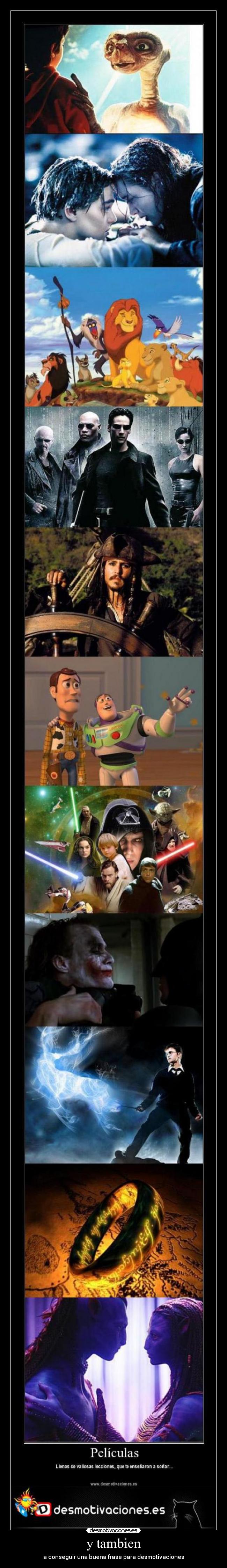 y tambien - a conseguir una buena frase para desmotivaciones