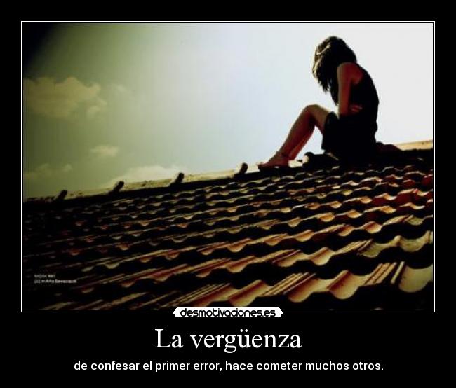 La vergüenza -