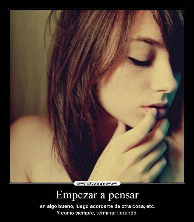 Empezar a pensar -