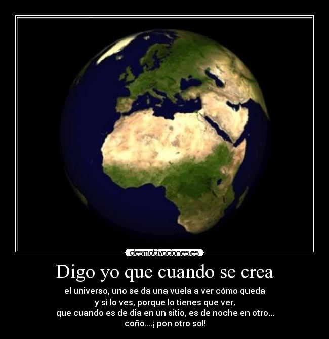 Digo yo que cuando se crea -