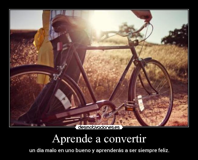 Aprende a convertir -