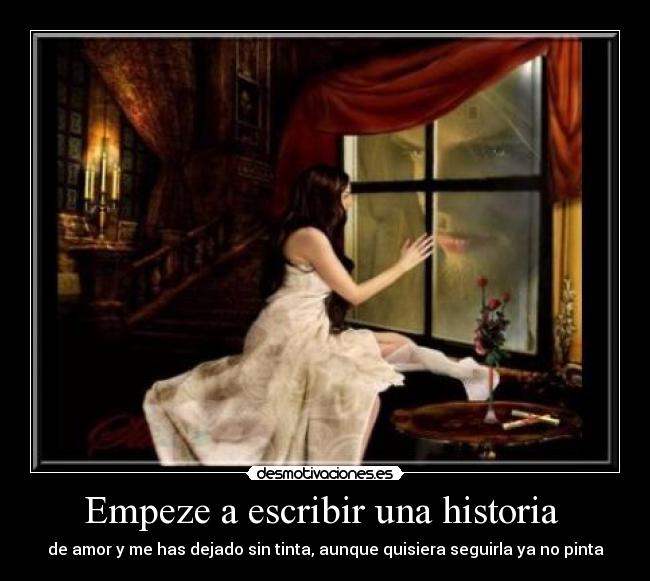 Empeze a escribir una historia -