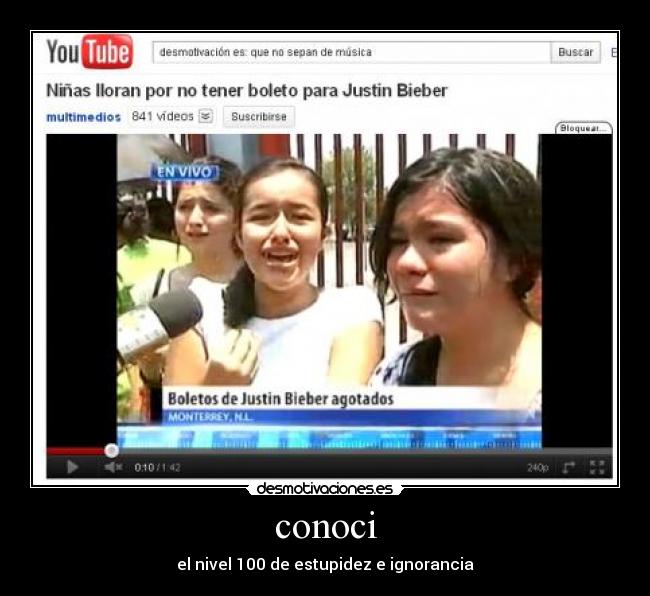 conoci - el nivel 100 de estupidez e ignorancia