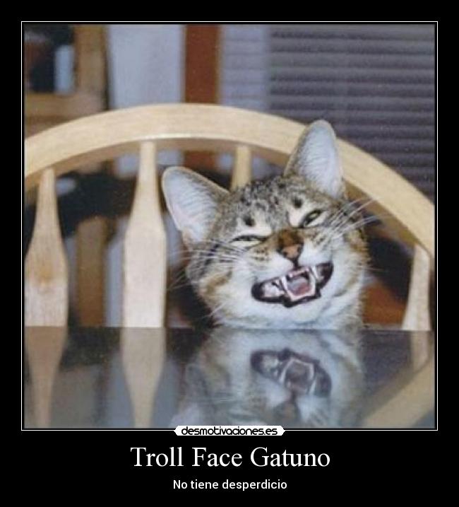 Troll Face Gatuno -
