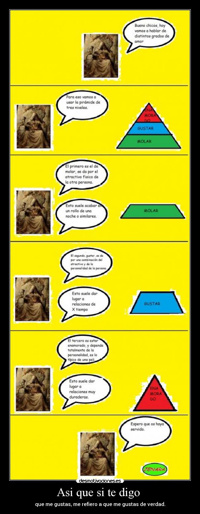 Asi que si te digo - que me gustas, me refiero a que me gustas de verdad.