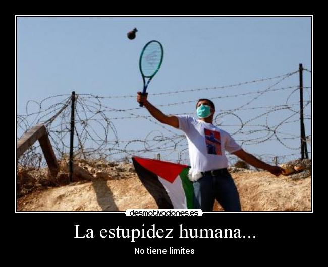 La estupidez humana... - No tiene limites