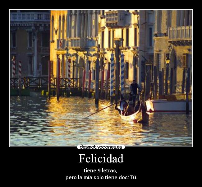 Felicidad -